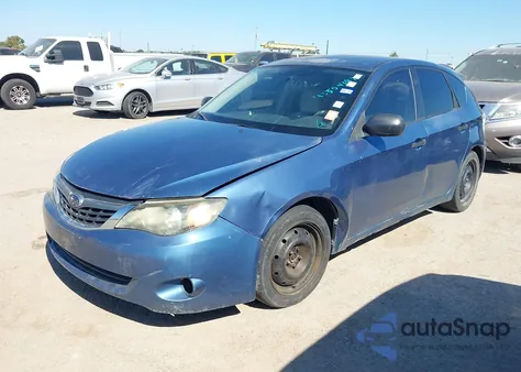 2008 Subaru Impreza 2.5I из США, поврежденный, VIN JF1GH61678H820544